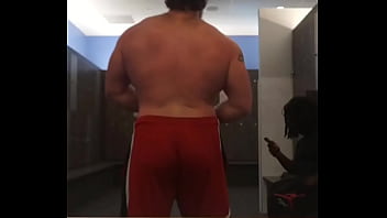 Built to be stared at every line across my back is power you can’t ignore watch me flex spread and own the space #