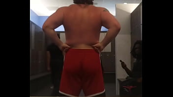 Built to be stared at every line across my back is power you can’t ignore watch me flex spread and own the space #