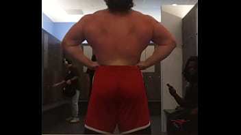 Built to be stared at every line across my back is power you can’t ignore watch me flex spread and own the space #