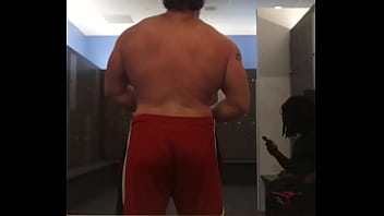 Built to be stared at every line across my back is power you can’t ignore watch me flex spread and own the space #