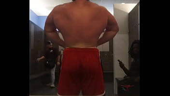 Built to be stared at every line across my back is power you can’t ignore watch me flex spread and own the space #