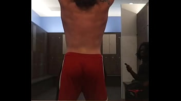 Built to be stared at every line across my back is power you can’t ignore watch me flex spread and own the space #