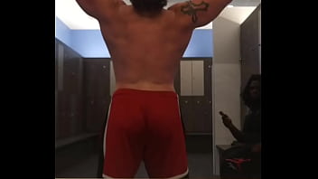 Built to be stared at every line across my back is power you can’t ignore watch me flex spread and own the space #