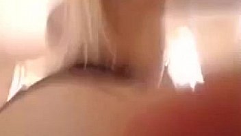 Hott blonde strips teases on cam