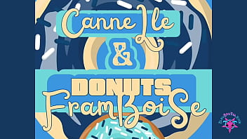 Canelle & donuts framboise hot interracial couple dirty foreplay butthole masturbation handjob wet blowjob ass spreading & fingering anal play pawg huge cock