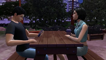 Vlogger gets fucked in the park sims 4 3d hentai