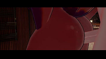 Noelle plays with a human