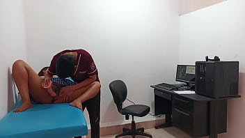 Perverted doctor fucks pussy of horny 18 year old teenager