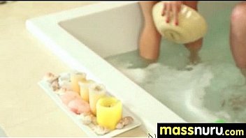 Slippery massage with happy end 9
