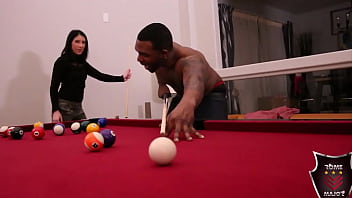 Rome major & slutty gianna love fuck on that pool table