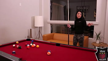 Rome major & slutty gianna love fuck on that pool table