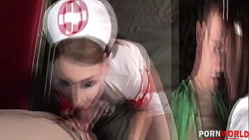 Naughty nurse preps the doc's dick gp1654