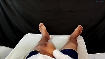 Fiquei excitado pensando na minha ex namorada e bati uma punheta ficando com a mão toda gozada minha esposa não pode saber disso watch sheer red