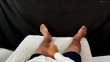 Fiquei excitado pensando na minha ex namorada e bati uma punheta ficando com a mão toda gozada minha esposa não pode saber disso watch sheer red