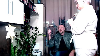 Filming A Movie About Checking The Elasticity Of An Elderly Secretary's Pussy View From One Of The Cameras thumbnail