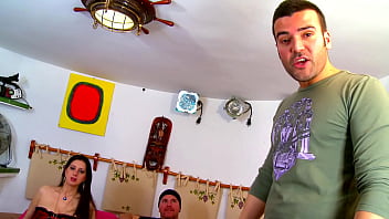 At this time she pulls off her panties and bends down letting you see her bubble butt