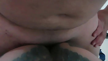 The plumber fills me with milk