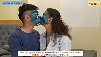 Indian secretary prabha enjoying her secret erotic relationship with boss 2