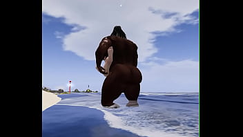 Big black bull fucking