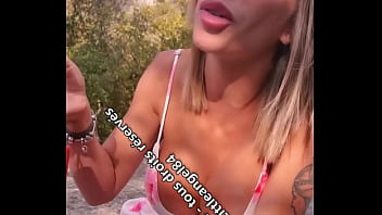 Littleangel84 solo exterieur en campagne