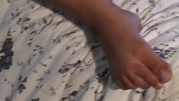 First porn of a pig full of pussy hair sticks a sex toy in her pussy and touches herself with her fingers