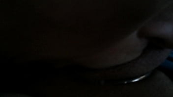 Dani blowing bubbles on seth's cock