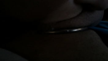 Dani blowing bubbles on seth's cock