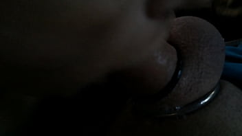 Dani blowing bubbles on seth's cock