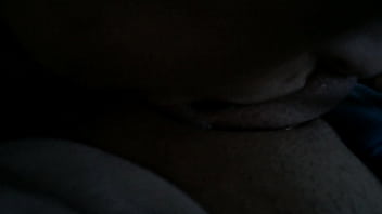 Dani blowing bubbles on seth's cock