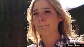 Cocksucking Stepsister Pounded Outdoors thumbnail