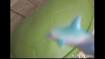 Hot brunette nikki gets fucked sideways