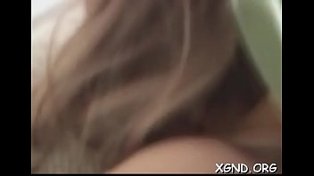 Hot brunette nikki gets fucked sideways