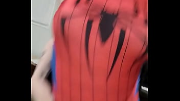Late night spider girl tease