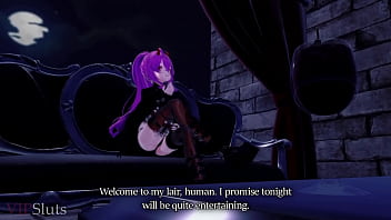 Vipsluts cute vampire princess put a hunter into submission