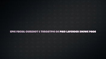 Goth bitch gets throated