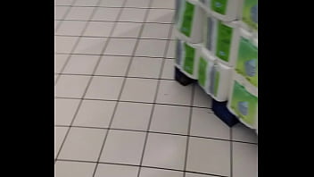 Beautiful ass walk at store 2