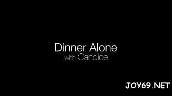 Solo teen receives some fun