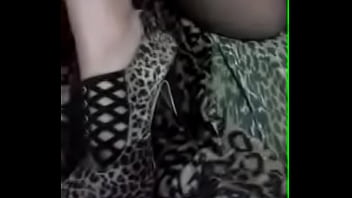 My woman dancing model her new thong 1