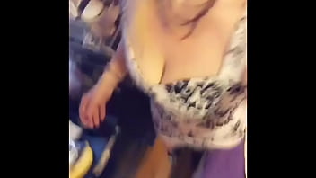 Milf showing off modelling clothes