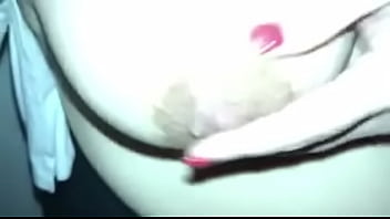 My pregnant ex mrs fondling her tits