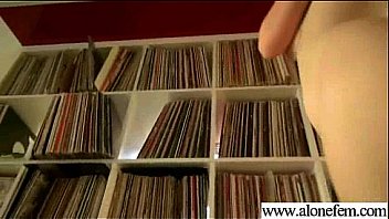 Solo horny sexy girl use all kind of things in holes movie 08