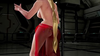 Tekken 7 lucky chloe barefoot big boobs