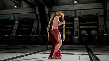 Tekken 7 lucky chloe barefoot big boobs