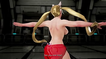 Tekken 7 lucky chloe barefoot big boobs