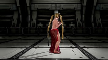 Tekken 7 lucky chloe barefoot big boobs