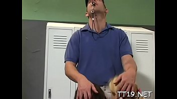 Cheerful bombshell simone flirts with a bf