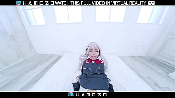 Japanese teen minami sato moans as she gets fucked hard on a bed in vr Japanese teen minami sato moans as she gets fucked hard on a bed in vr