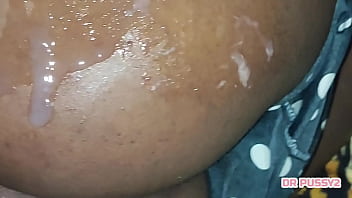 Lover leaves me full of sperm and films it to send to my husband