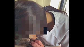 Japanese former model early morning sex car sex deep blowjob wife takes big dick deep in her throat