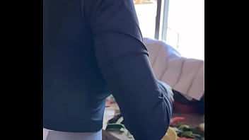 Big booty latina milf danceing at cooking time